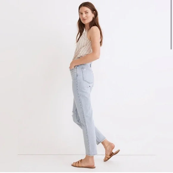 Madewell The Perfect Vintage Light Wash Jeans Size 30 - Picture 2 of 14
